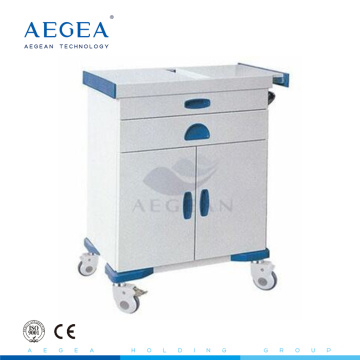 AG-ET016 Multifunction patient emergency treatment clinic movable hospital ward trolley